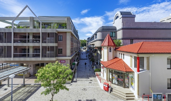 中川駅「ふれあい通り」（徒歩3分／約240m）