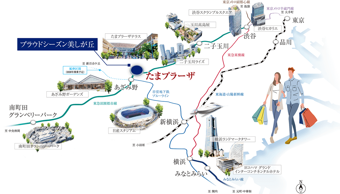 エリア概念図