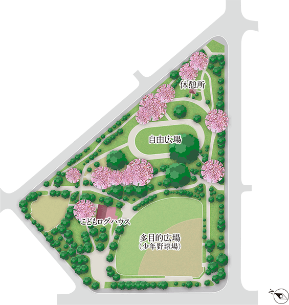 美しが丘公園マップ