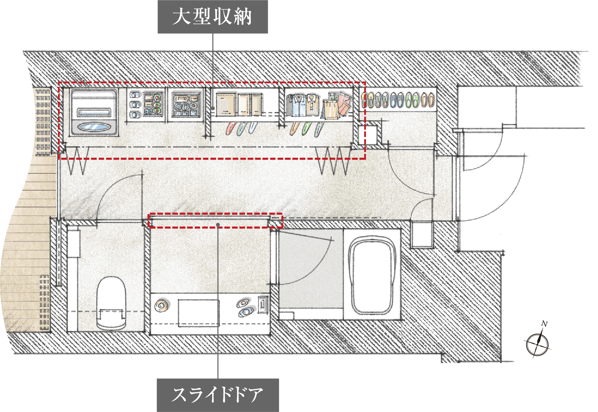 間取りイラスト