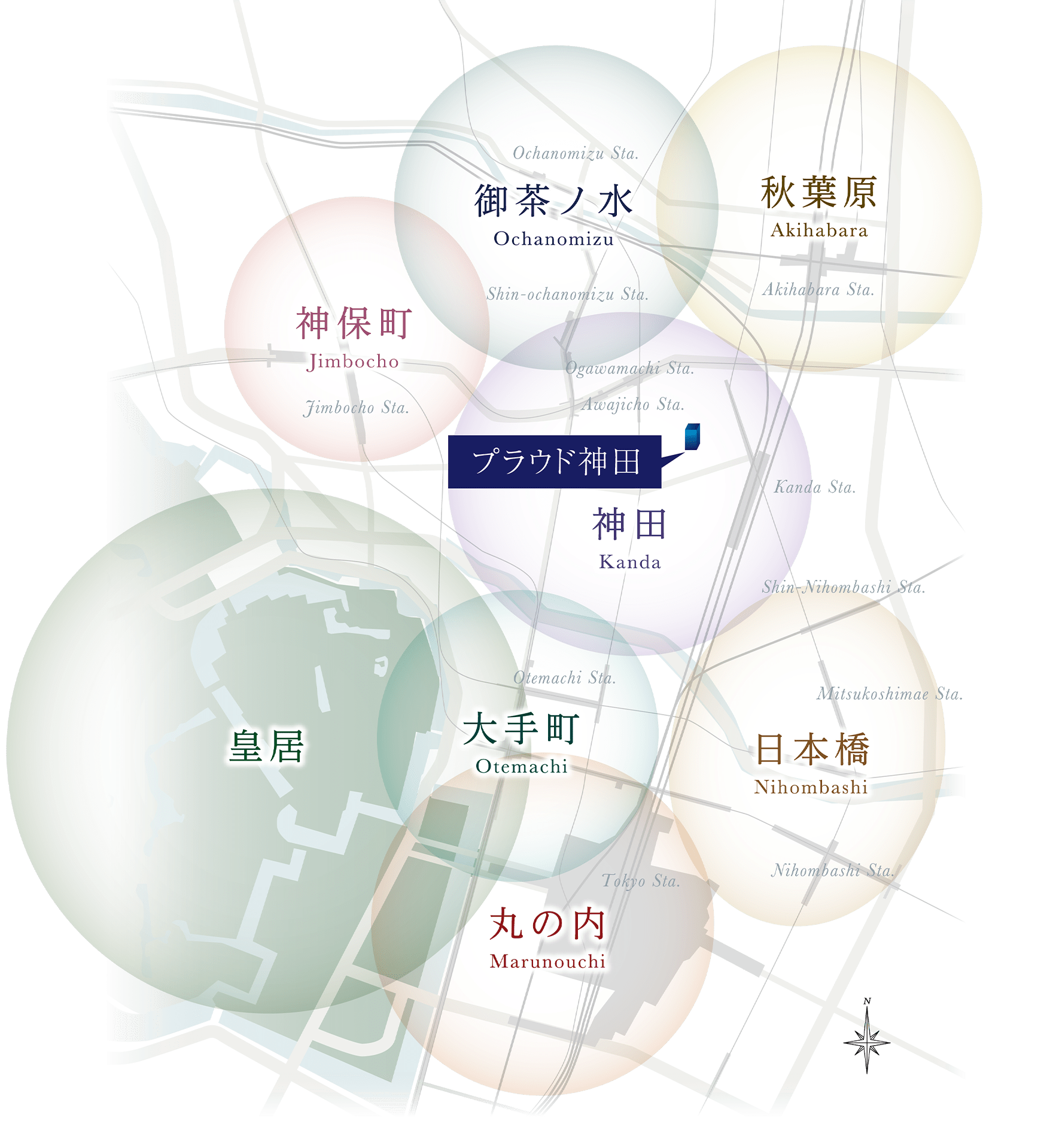 エリア概念図