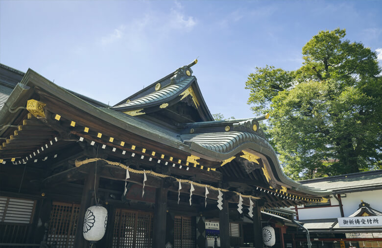 東京五社の一つに数えられる大國魂神社。