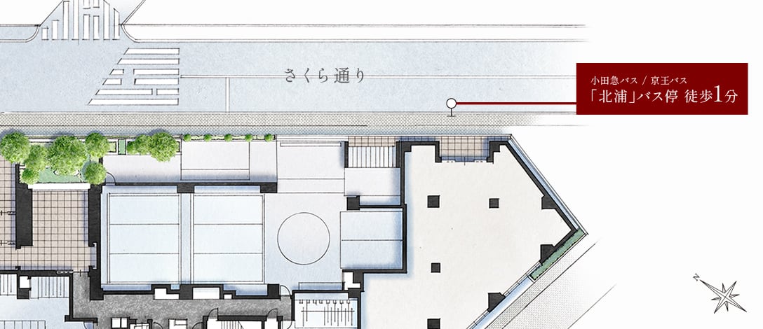 敷地配置図