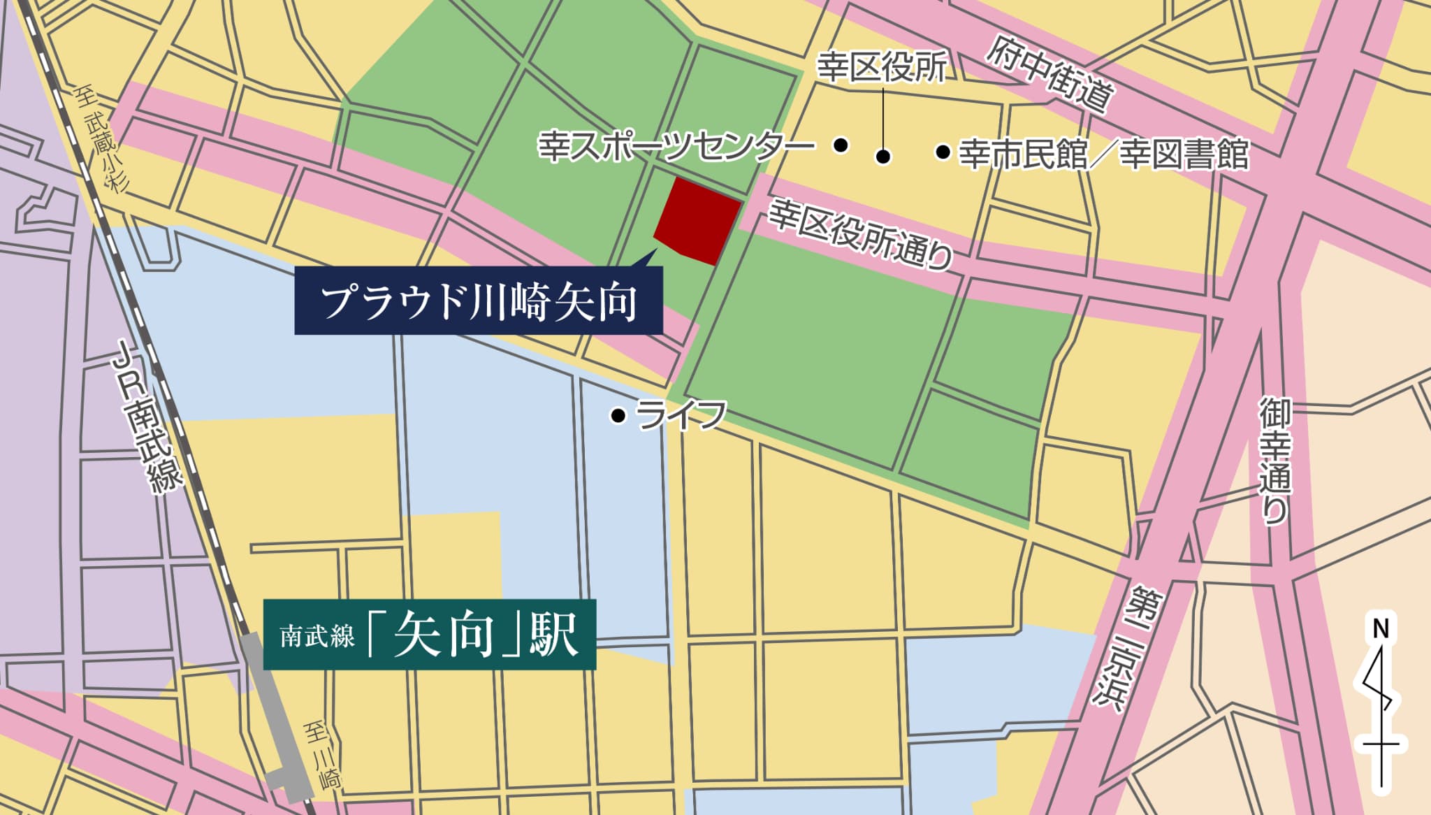 用途地域概念図