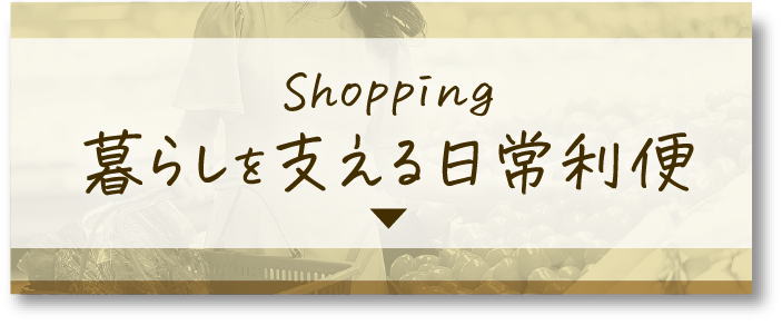 暮らしを支える日常便利