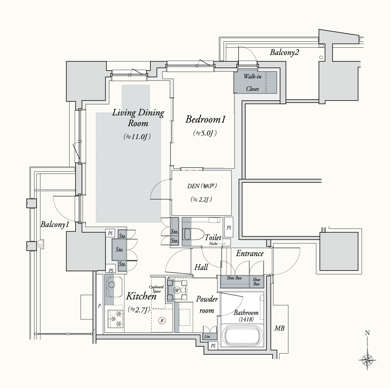 A タイプ 間取り図